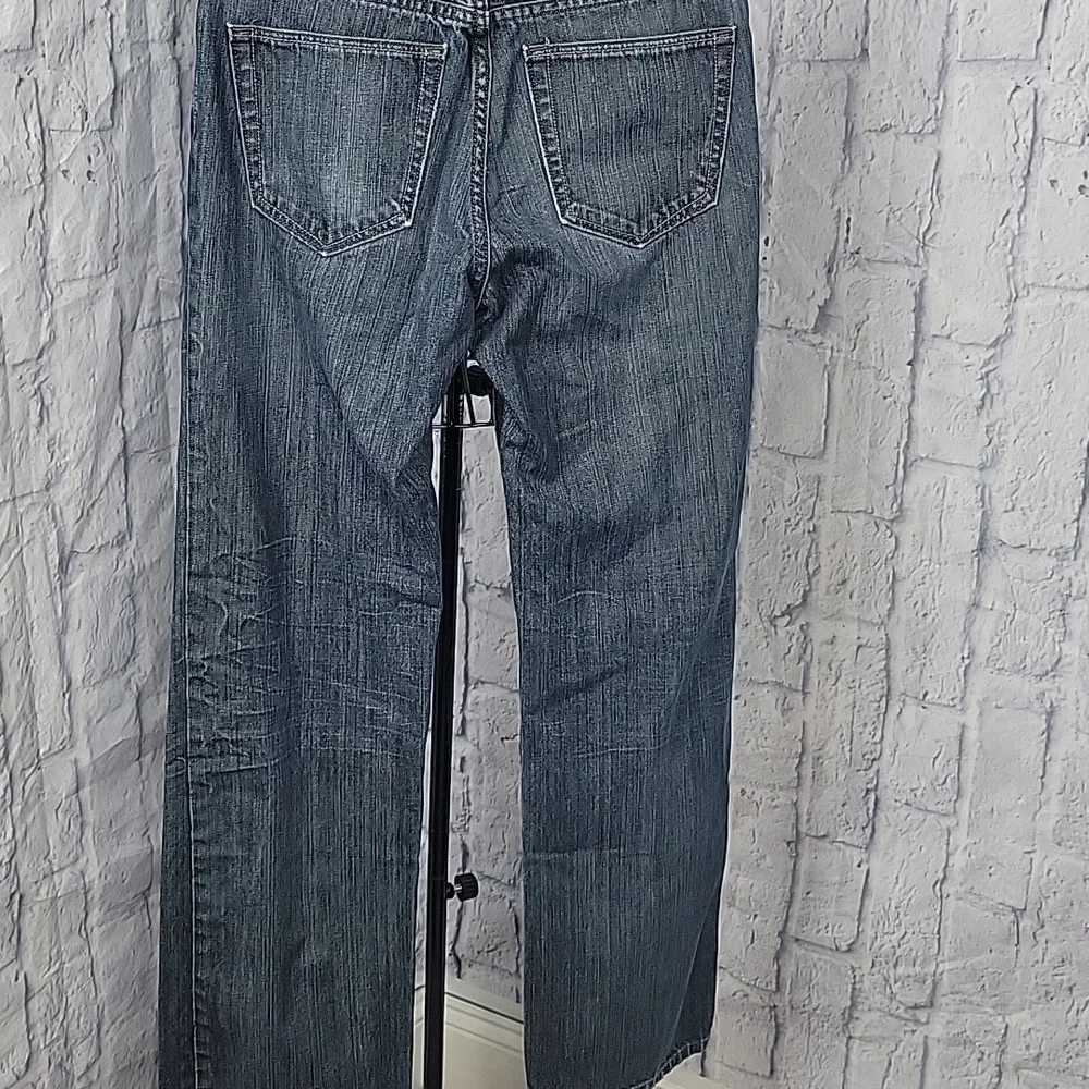 Banana Republic Blue Straight Jeans Timeless‎ Style